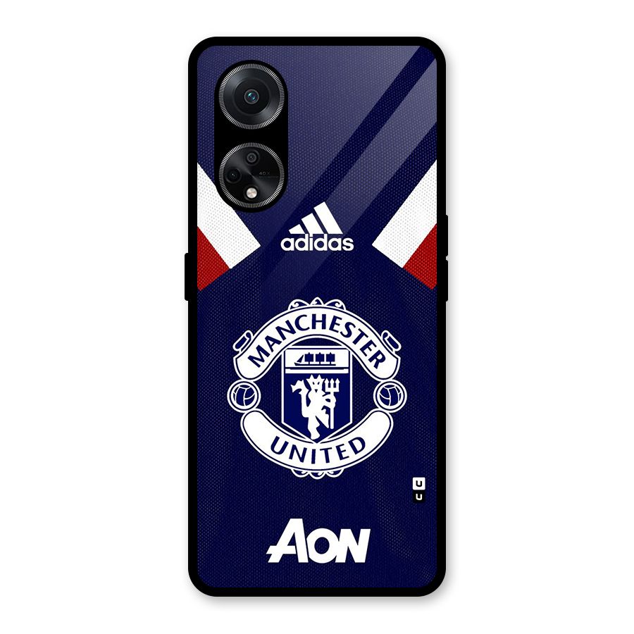 Manchester Jersy Glass Back Case for Oppo F23