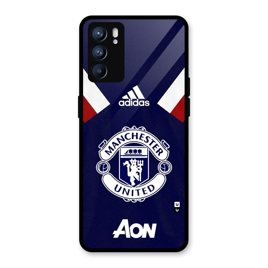 Manchester Jersy Glass Back Case for Oppo Reno6 5G