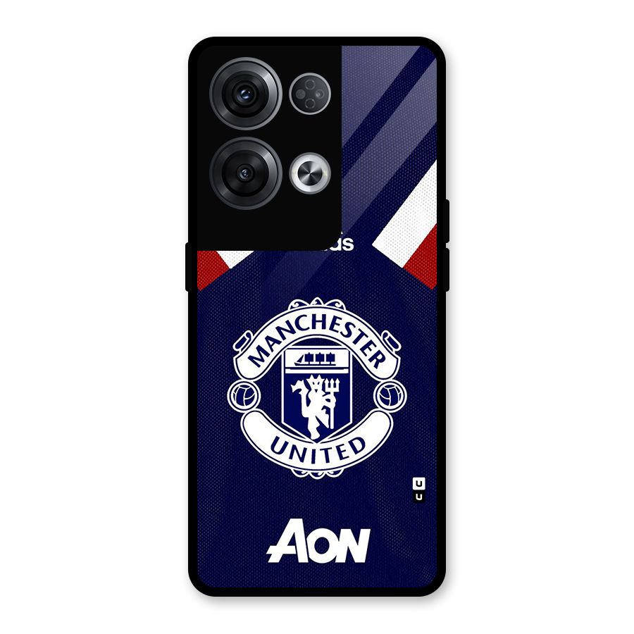 Manchester Jersy Glass Back Case for Oppo Reno8 Pro 5G