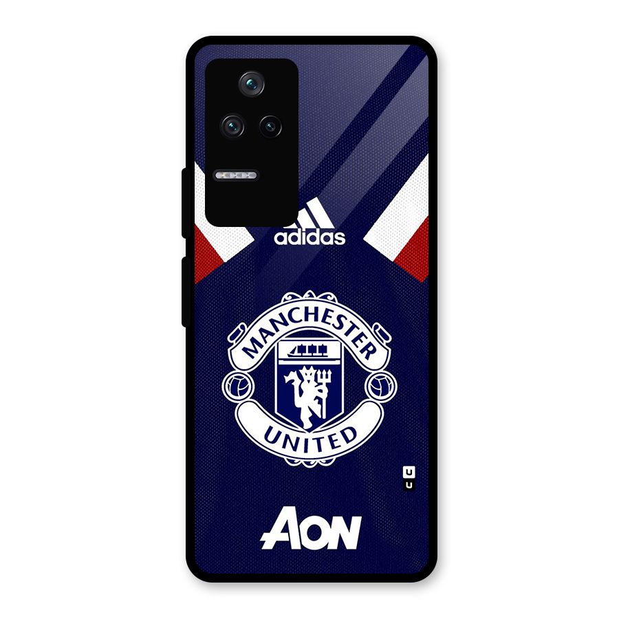 Manchester Jersy Glass Back Case for Poco F4 5G