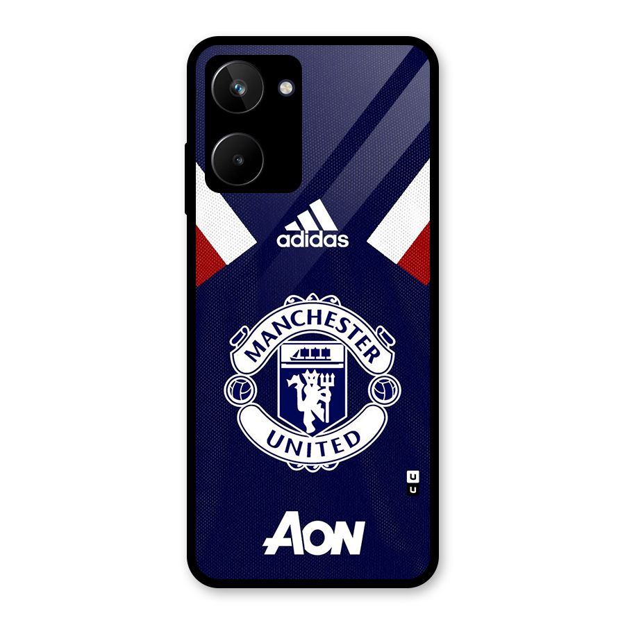 Manchester Jersy Glass Back Case for Realme 10