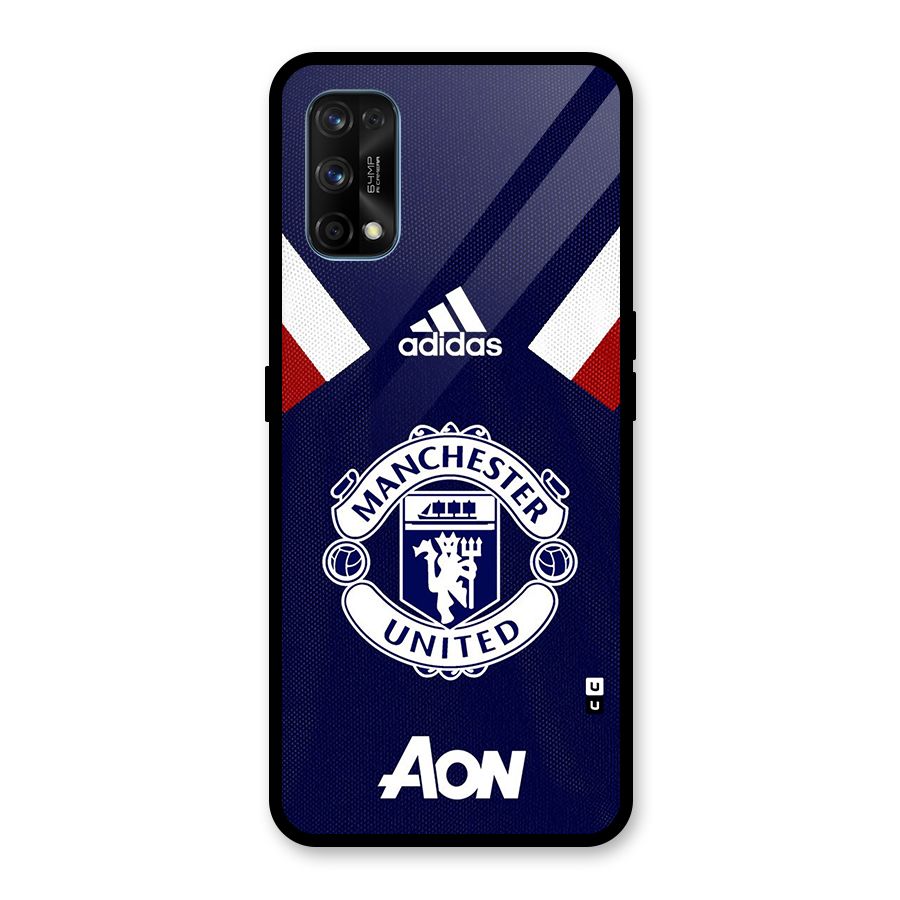 Manchester Jersy Glass Back Case for Realme 7 Pro