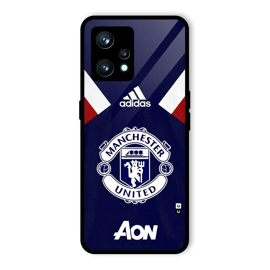 Manchester Jersy Glass Back Case for Realme 9 Pro Plus 5G