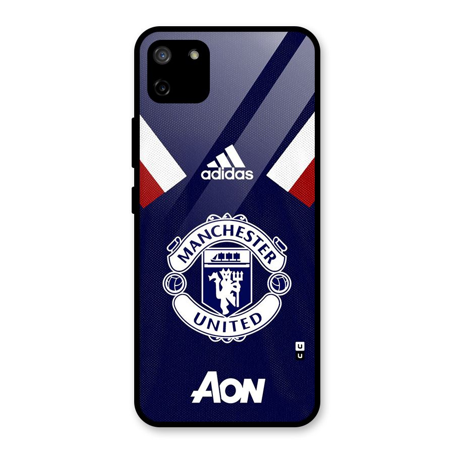 Manchester Jersy Glass Back Case for Realme C11