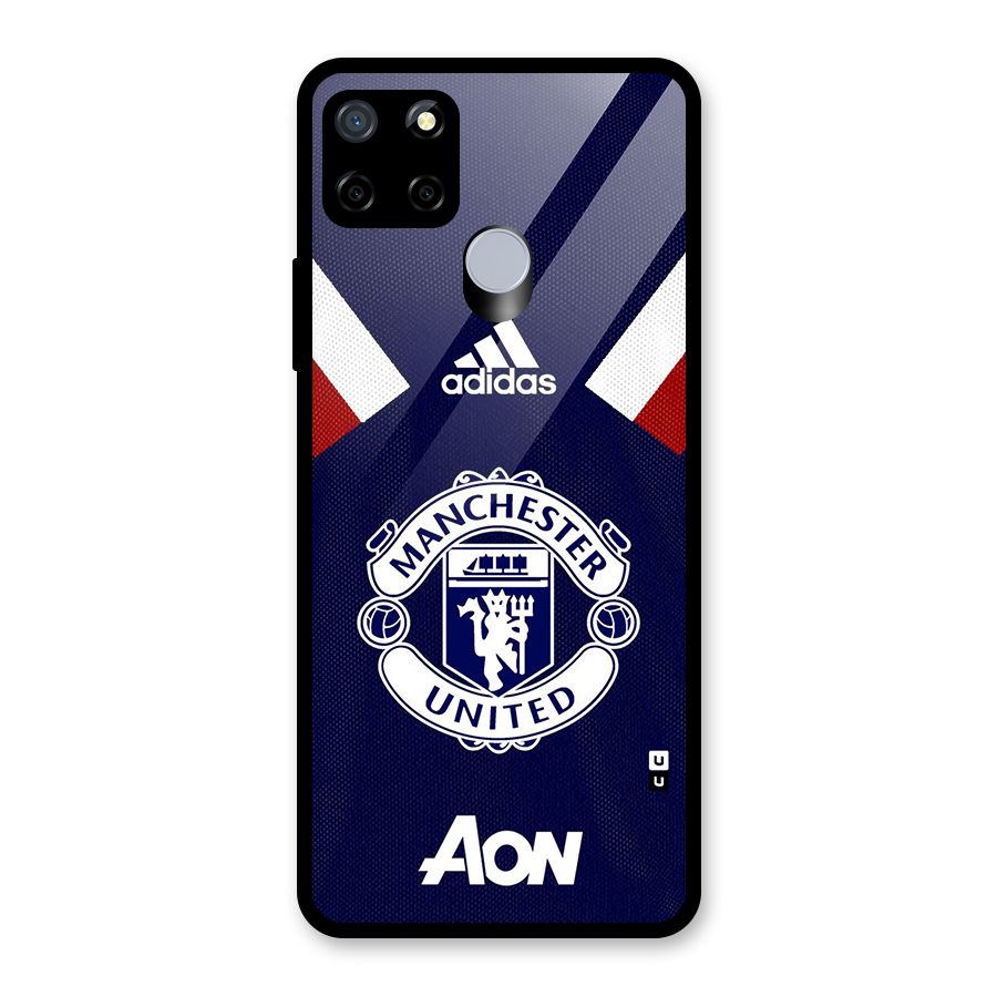 Manchester Jersy Glass Back Case for Realme C12