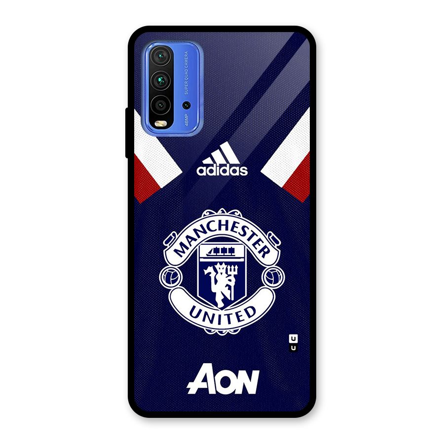 Manchester Jersy Glass Back Case for Redmi 9 Power