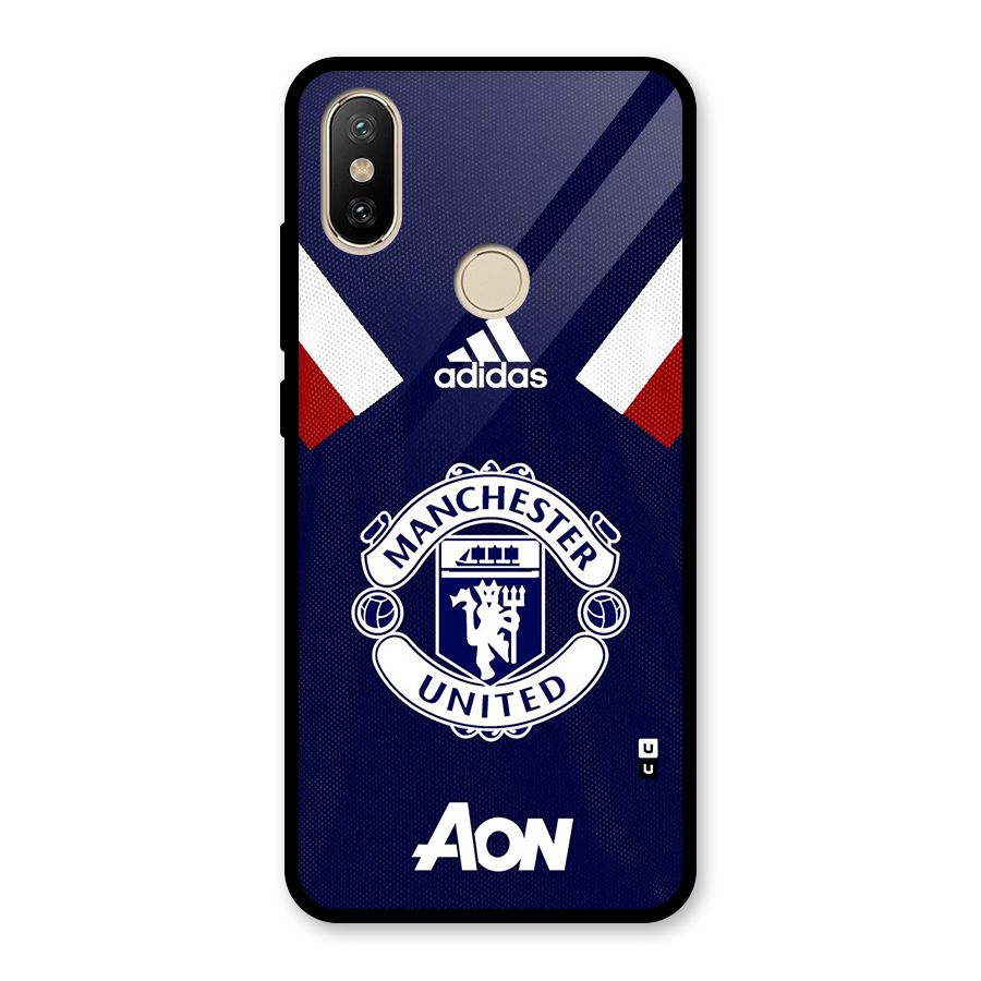 Manchester Jersy Glass Back Case for Redmi A1