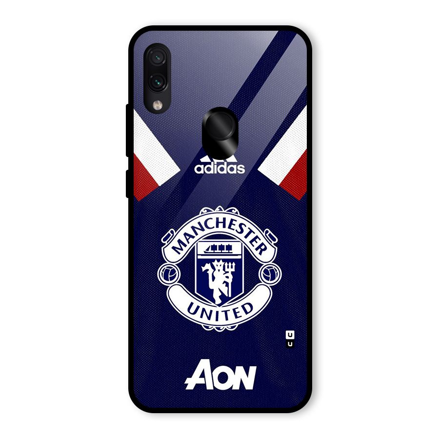Manchester Jersy Glass Back Case for Redmi Note 7 Pro