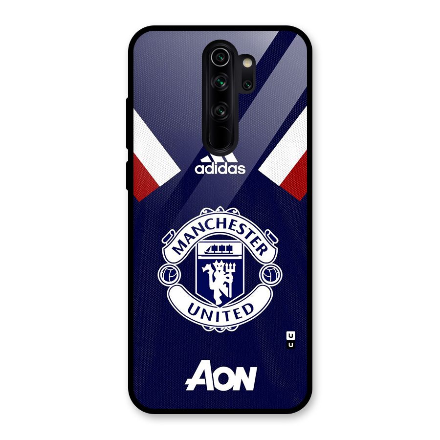 Manchester Jersy Glass Back Case for Redmi Note 8 Pro