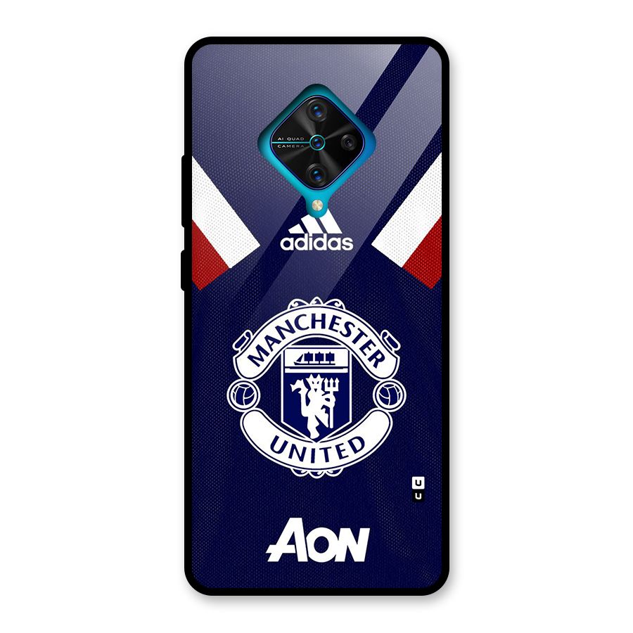 Manchester Jersy Glass Back Case for Vivo S1 Pro