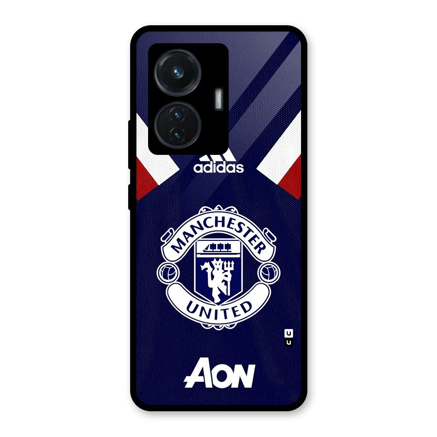 Manchester Jersy Glass Back Case for Vivo T1 44W
