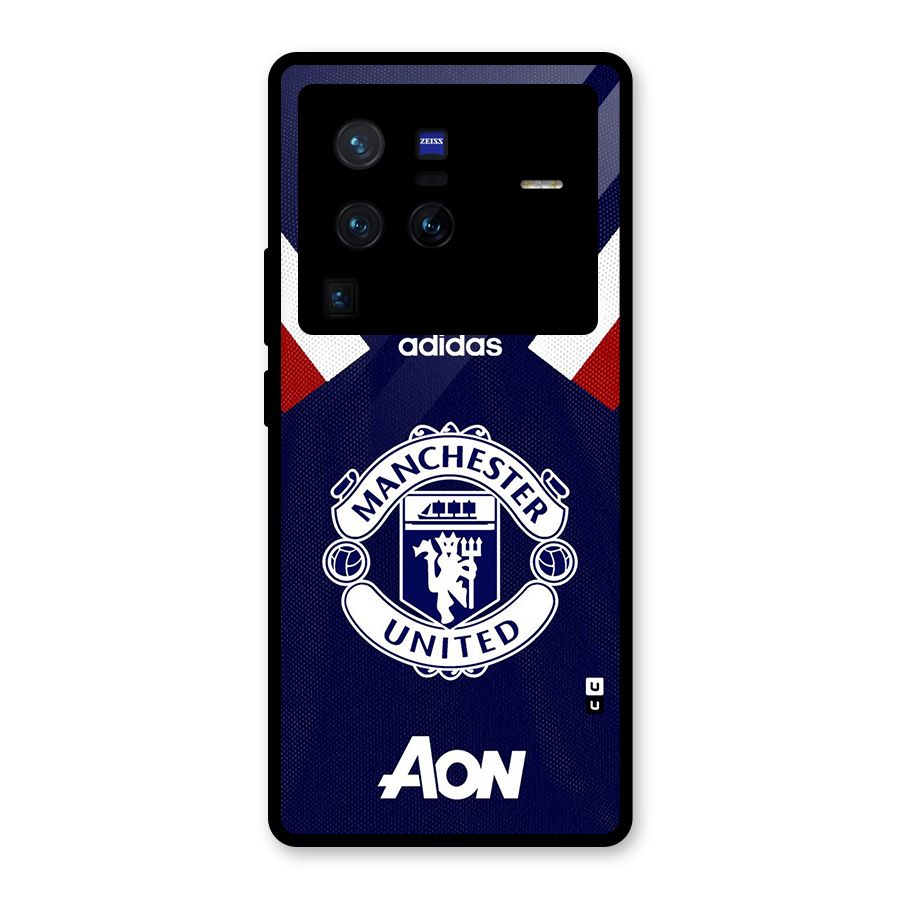 Manchester Jersy Glass Back Case for Vivo X80 Pro