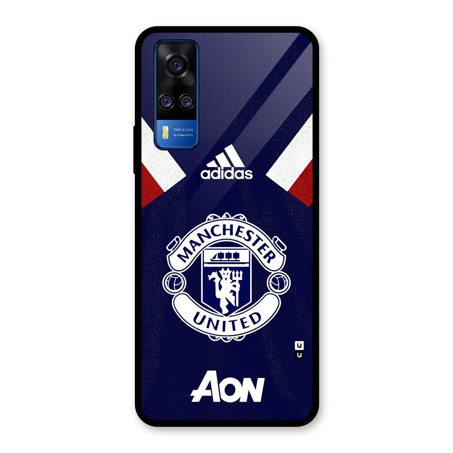 Manchester Jersy Glass Back Case for Vivo Y31