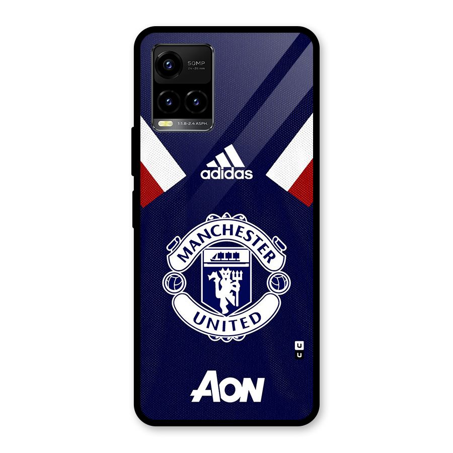 Manchester Jersy Glass Back Case for Vivo Y33s