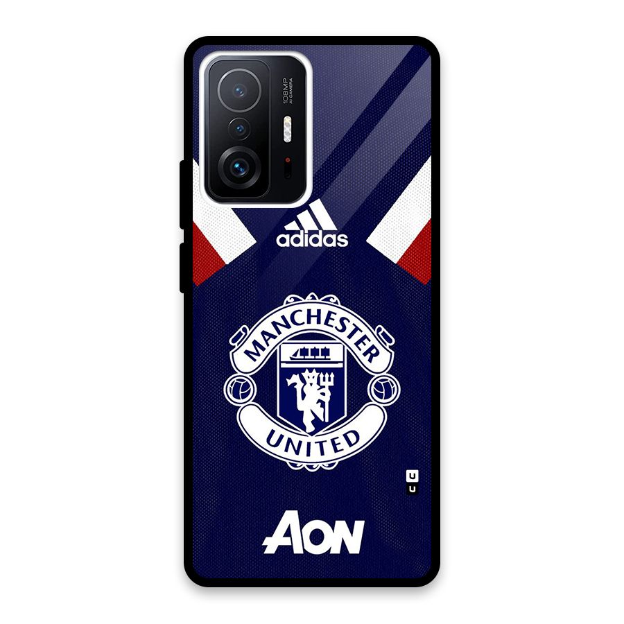 Manchester Jersy Glass Back Case for Xiaomi 11T Pro