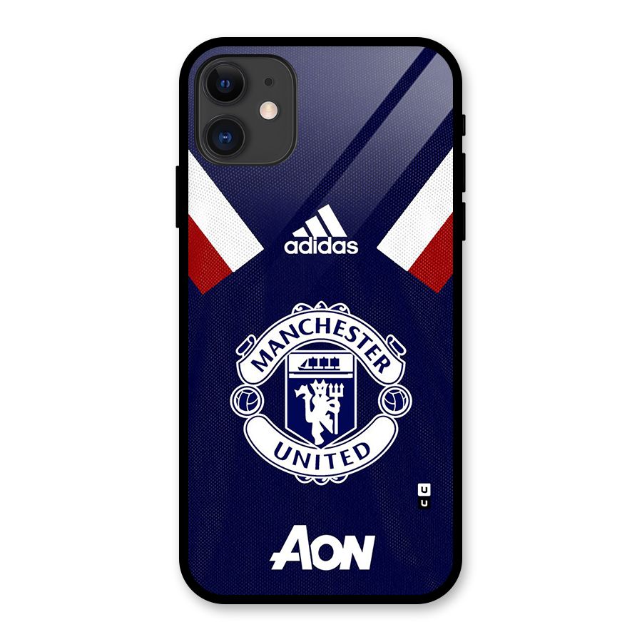 Manchester Jersy Glass Back Case for iPhone 11