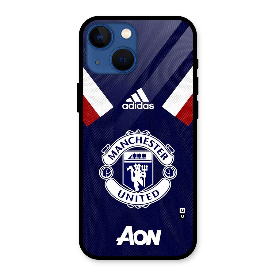 Manchester Jersy Glass Back Case for iPhone 13 Mini