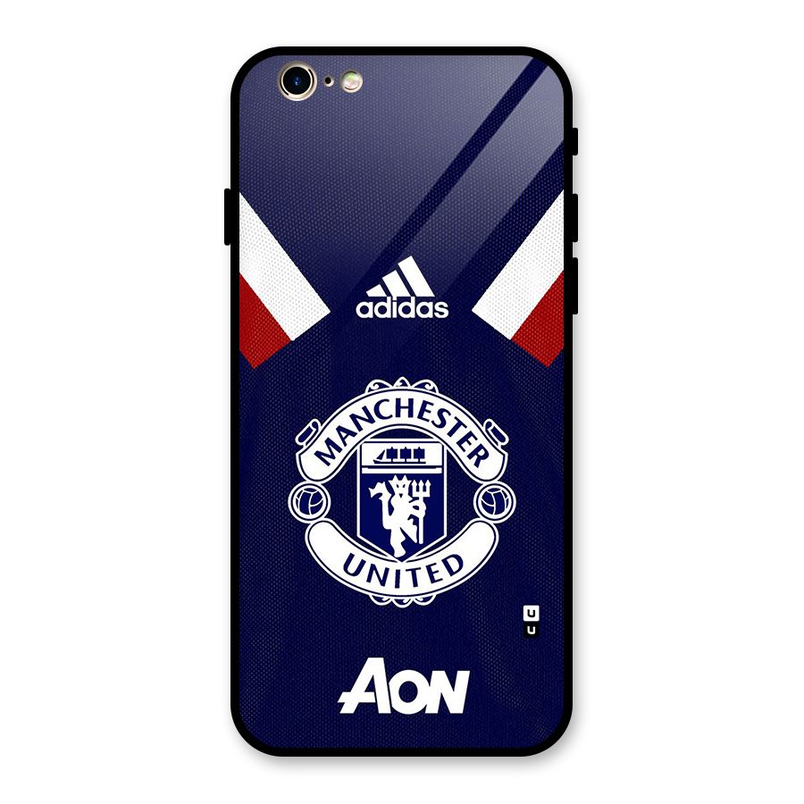 Manchester Jersy Glass Back Case for iPhone 6 6S