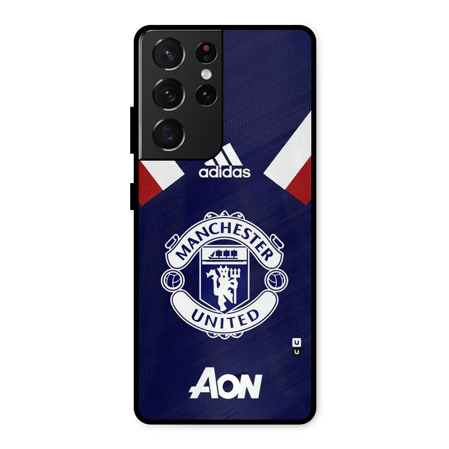 Manchester Jersy Metal Back Case for Galaxy S21 Ultra 5G