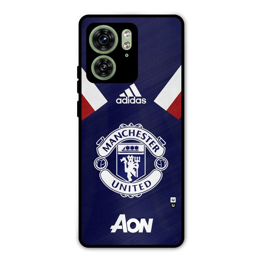 Manchester Jersy Metal Back Case for Motorola Edge 40 5G
