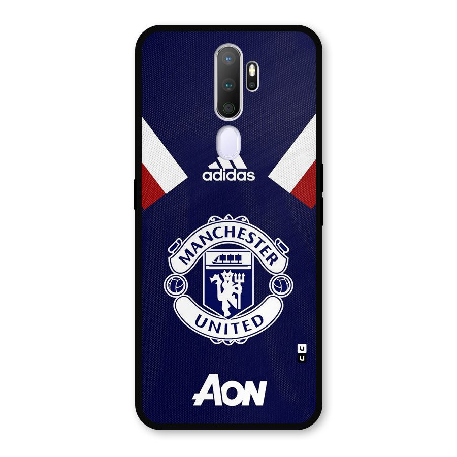 Manchester Jersy Metal Back Case for Oppo A5 (2020)