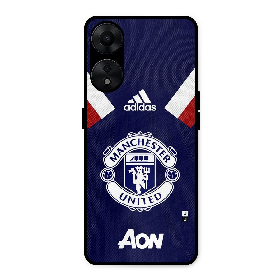 Manchester Jersy Metal Back Case for Oppo A78 5G