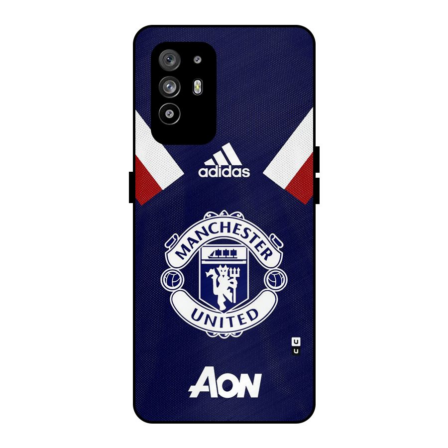 Manchester Jersy Metal Back Case for Oppo F19 Pro Plus 5G