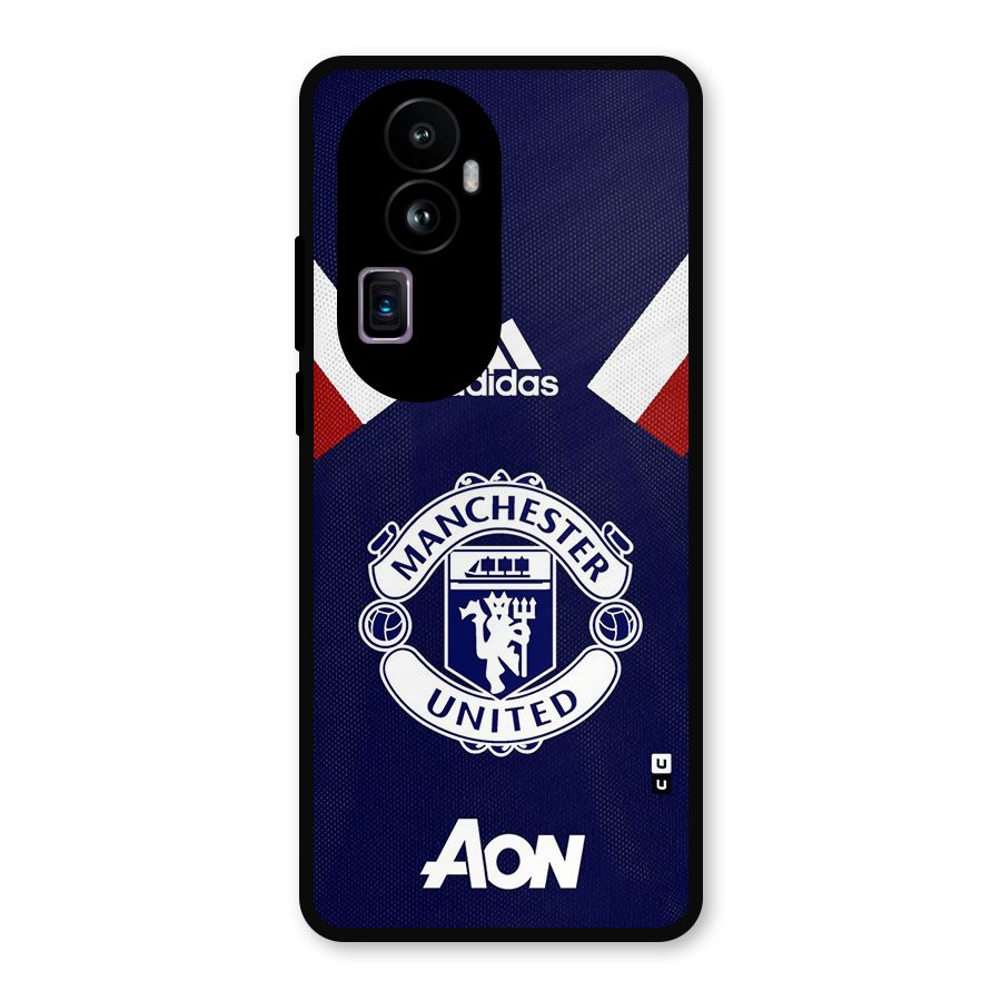 Manchester Jersy Metal Back Case for Oppo Reno10 Pro Plus