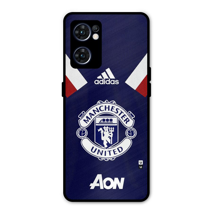 Manchester Jersy Metal Back Case for Oppo Reno7 5G
