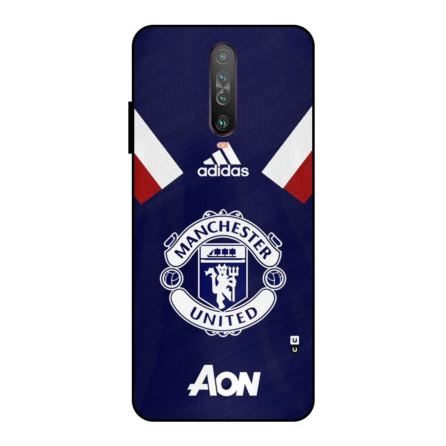 Manchester Jersy Metal Back Case for Poco X2