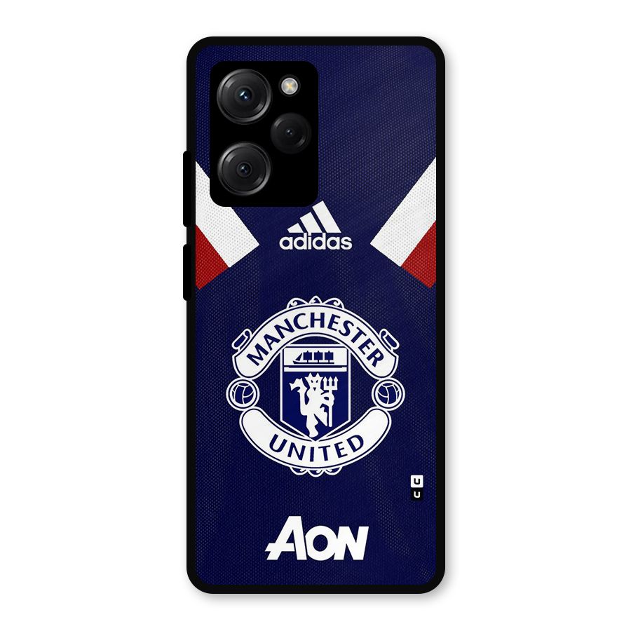 Manchester Jersy Metal Back Case for Poco X5 Pro