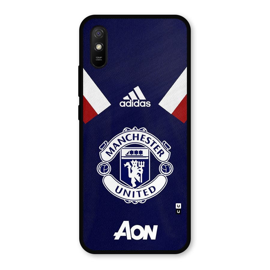 Manchester Jersy Metal Back Case for Redmi 9a