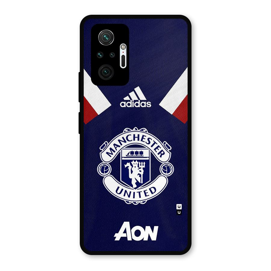 Manchester Jersy Metal Back Case for Redmi Note 10 Pro