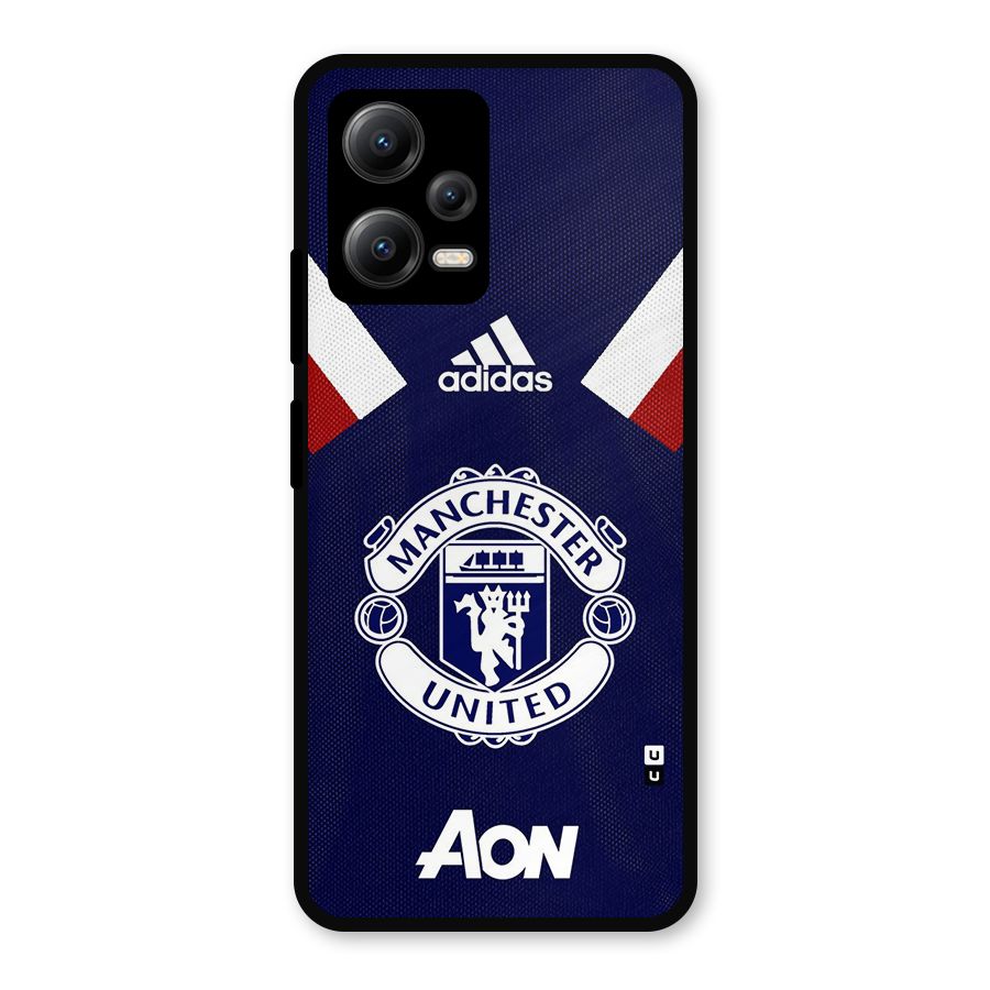 Manchester Jersy Metal Back Case for Redmi Note 12 5G