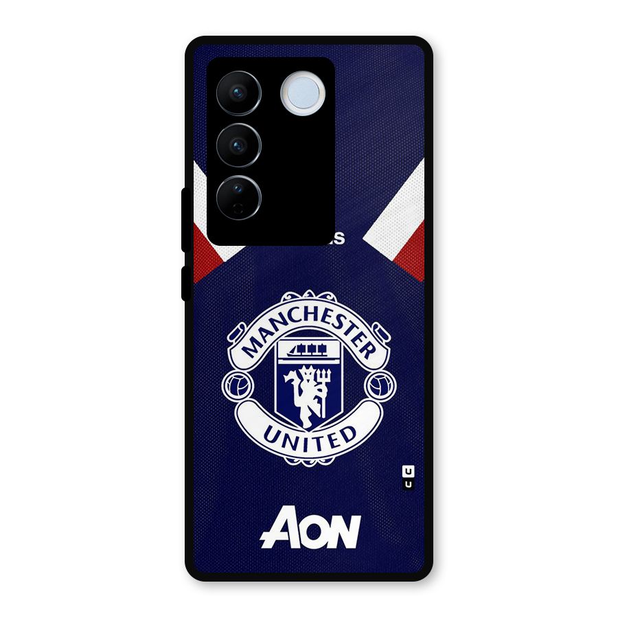 Manchester Jersy Metal Back Case for Vivo V27
