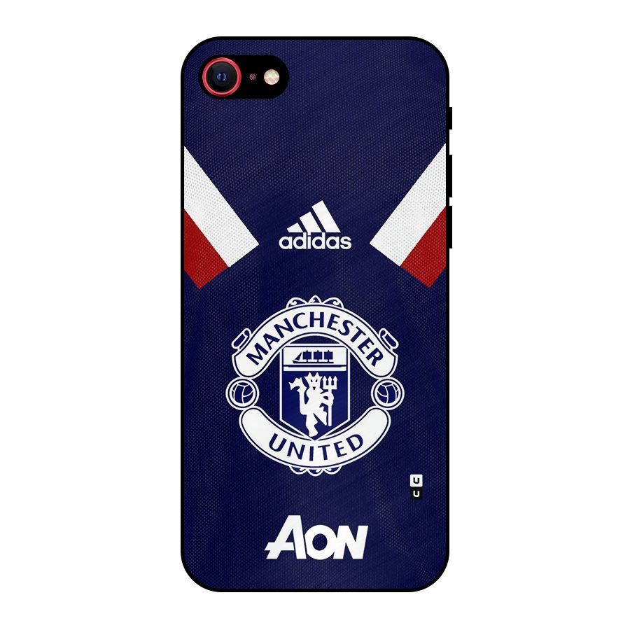 Manchester Jersy Metal Back Case for iPhone 8