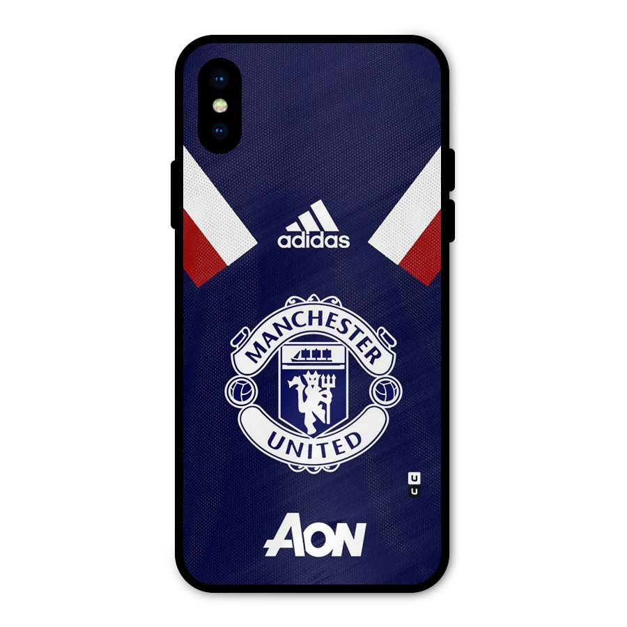 Manchester Jersy Metal Back Case for iPhone XS
