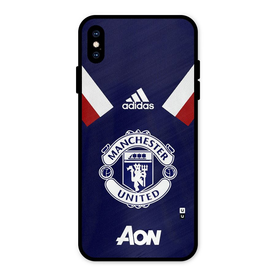 Manchester Jersy Metal Back Case for iPhone XS Max