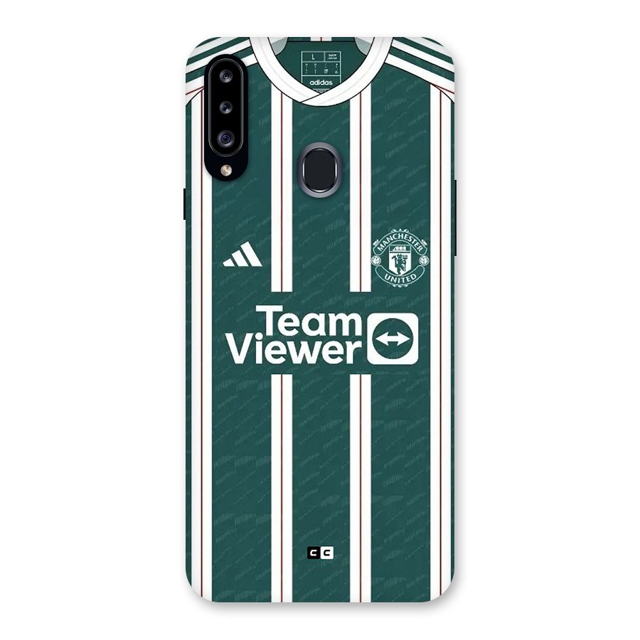 Manchester Team jersey Back Case for Galaxy A20s