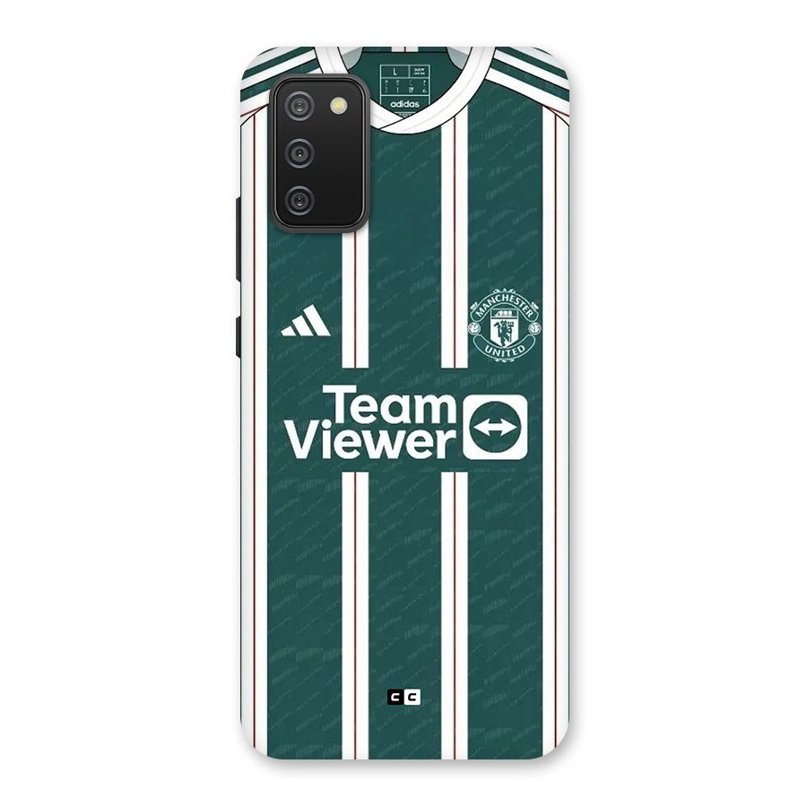 Manchester Team jersey Back Case for Galaxy F02s