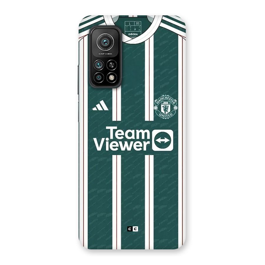 Manchester Team jersey Back Case for Mi 10T 5G