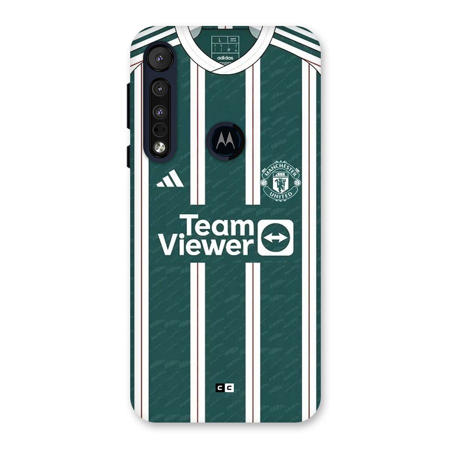 Manchester Team jersey Back Case for Motorola One Macro