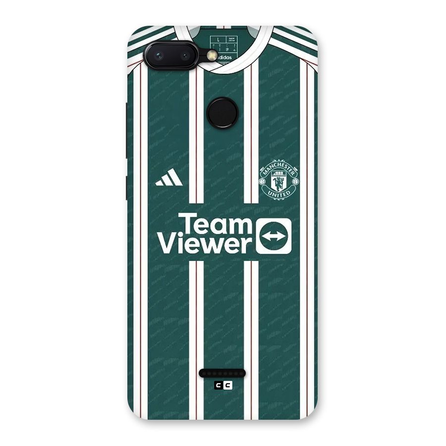 Manchester Team jersey Back Case for Redmi 6