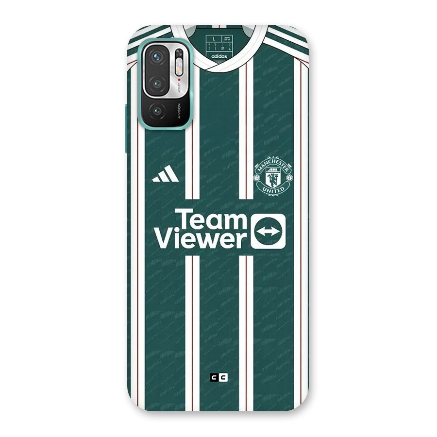 Manchester Team jersey Back Case for Redmi Note 10T 5G