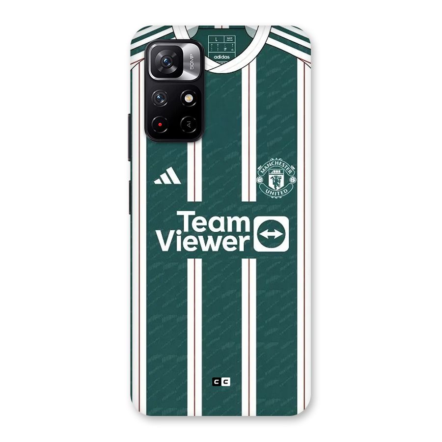 Manchester Team jersey Back Case for Redmi Note 11T 5G
