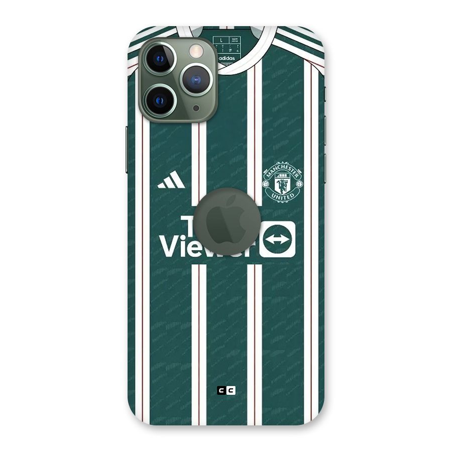 Manchester Team jersey Back Case for iPhone 11 Pro Logo Cut