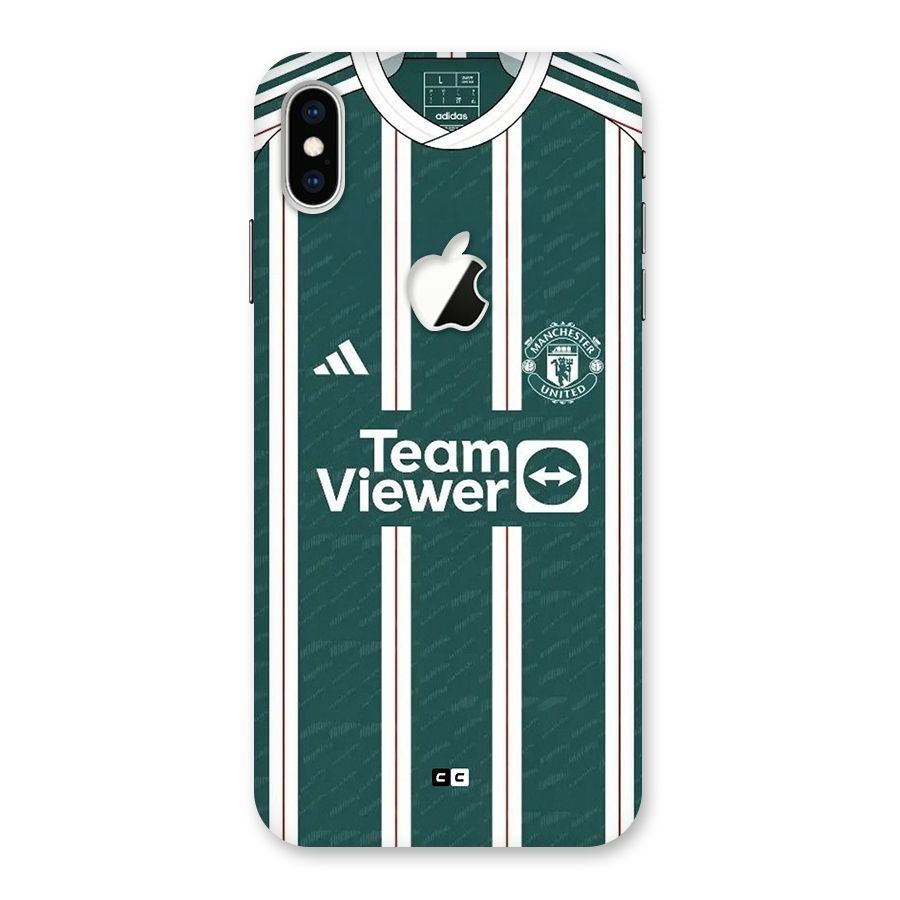 Manchester Team jersey Back Case for iPhone XS Max Apple Cut