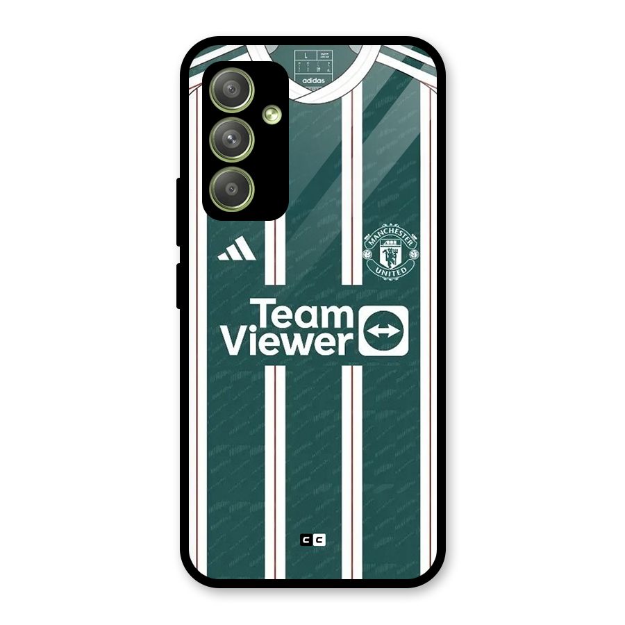 Manchester Team jersey Glass Back Case for Galaxy A54