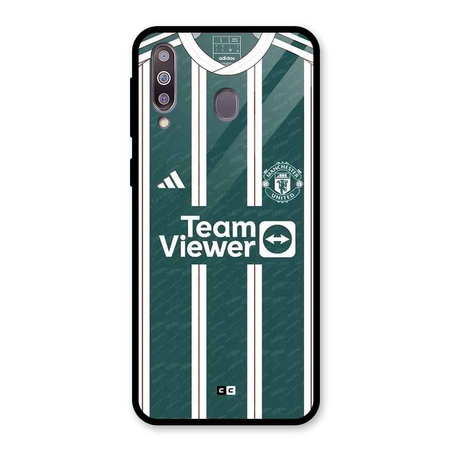 Manchester Team jersey Glass Back Case for Galaxy M30