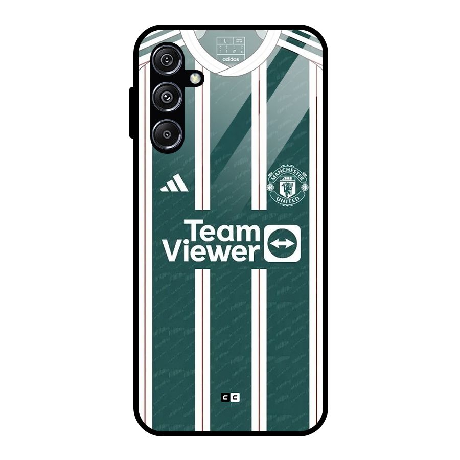 Manchester Team jersey Glass Back Case for Galaxy M34 5G
